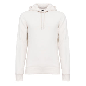 Natural White Hoodie in Cotton Cashmere | Filatori