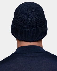 Blue Beanie in Cashmere Silk | Filatori