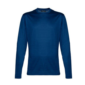 Blue Marine Long Sleeved T-Shirt 100% Egyptian Cotton | Filatori 