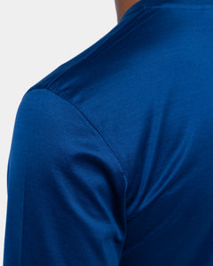 Blue Marine Long Sleeved T-Shirt 100% Egyptian Cotton | Filatori 