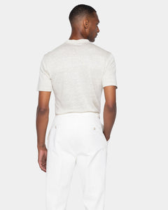 T shirt manica corta tinta unita Corda 100% Masters of Linen | Filatori