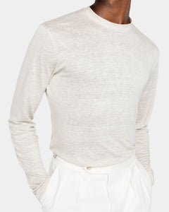 Rope Long Sleeve T-Shirt 100% Masters of Linen | Filatori 