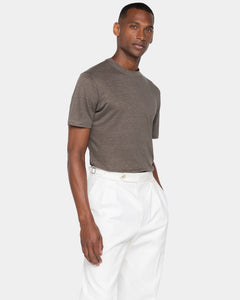 T shirt manica corta tinta unita Talpa 100% Masters of Linen | Filatori