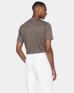 T shirt manica corta tinta unita Talpa 100% Masters of Linen | Filatori